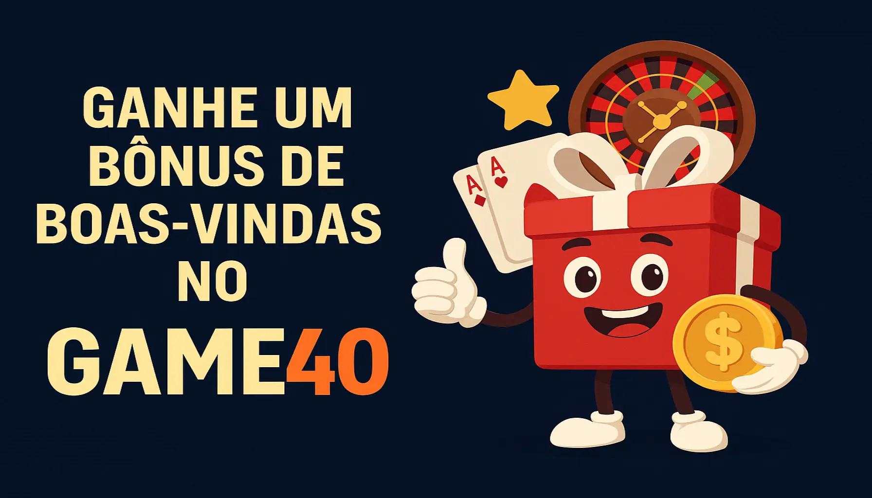 Criar uma nova Conta no plataforma GAME40
